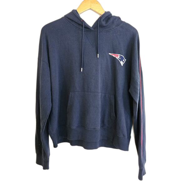 Women's Navy NFL Patriots New England Hoodie Size XL - Team Apparel - Picture 1 of 6